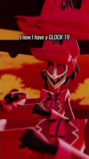 Alastor got a GUN! [Hazbin Hotel/BLENDER] #animation #3danimation #hazbinhotel