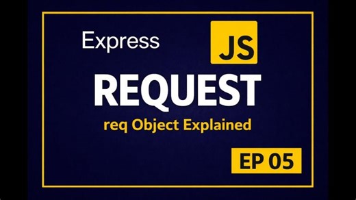 ExpressJS Request Object Explained with Examples | NITISH KUMAR posted on the topic | LinkedIn
