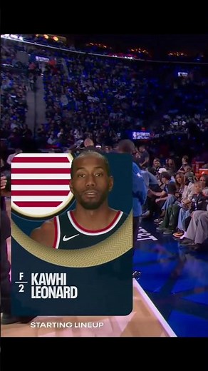 USA Stripes NBA All-Star Veteran Team SNF Style Line-up Intro NBA on NBC 🏀🏀🏀
