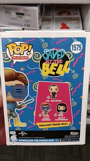 Zack Morris Pop 1575 #savedbythebell #zackmorris #funkopop #savedbythebell #nbc @2ndcharles41