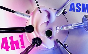 【ASMR Zeitgeist】4小时！&包含无数的对耳触发音（无人声）
