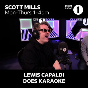 1.9M views · 10K reactions | Can we all sing karaoke with Lewis Capaldi please? We can't stop listening to his rendition of Miley Cyrus' 'The Climb'  | BBC Radio 1 | Facebook