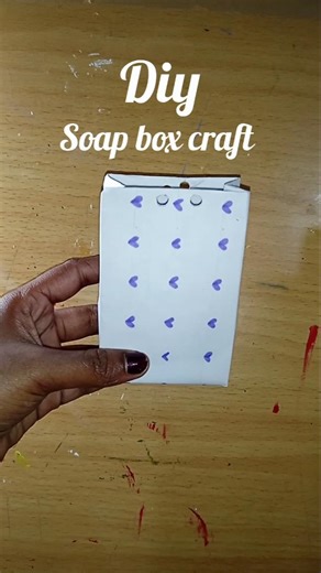 Soap box craft #diy #artandcraft
