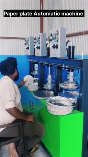 "Paper Plate Making Machine – Easy Startup Business"