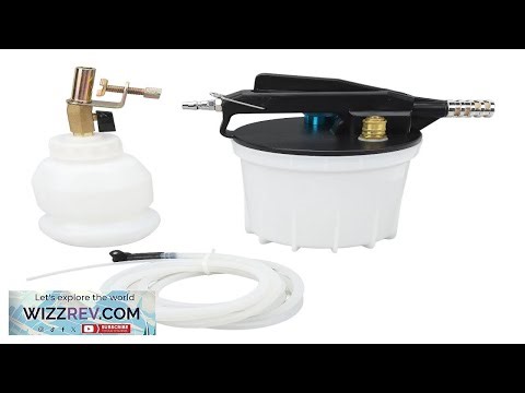 Pneumatic Fluid Extractor Tool High Efficiency 40in Hose Air Brake Bleeder Kit