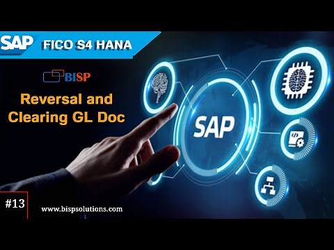 Reversal and Clearing GL Doc | Reverse Clearing Document SAP | SAP FICO Tutorial | SAP FICO