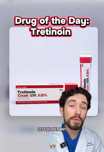 Let’s review tretinoin for anti-aging since everyone is using it nowadays. #tretinoin #antiagingtips #antiagingskincareroutine #skincare #millennialrx