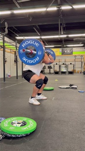 2 squat cleans + 2 front squat