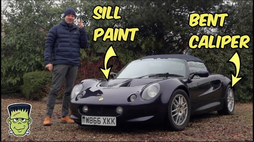 Frankenlise! Bent brake mount, clutch issues and painting the sill - Lotus Elise S1