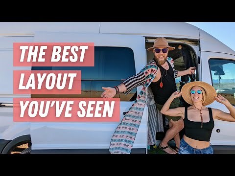 VAN TOUR: The Most Functional and Lux DIY Van Build You've Ever Seen