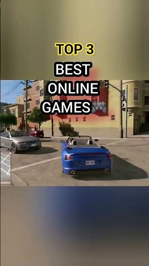 Top 3 Best Online Games 👏 #shorts #youtubeshorts #gaming