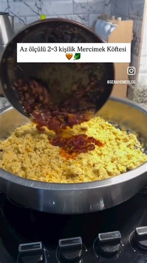 Mercimek Köftesi Tarifi
