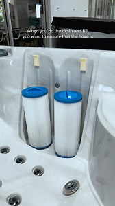 9.5K views · 49 reactions | Jacuzzi® Hot Tub pro tip: When you drain and fill, placing the hose fully into the filter area helps prevent air pockets and keeps water flowing the way it should. https://bit.ly/43xOgdL #Jacuzzi #HotTubCare #CleanWater #HotTubMaintenance #HomeSpa | Jacuzzi | Facebook