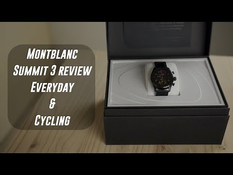 Montblanc Summit 3 review for everyday life and cycling