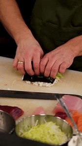 Preparation of Sushi by Sushi Master