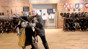 265K views · 7.7K reactions | Armored Lesson: Throwing Someone in Armor In this armored combat lesson Devon shares how to enter in to throw effectively and how you can use a counter-throw against someone who enters poorly. Subscribe today for full lessons on longsword in armor and unarmored at www.duello.tv #longsword #martialarts #europeanmartialarts #armor #historicalfencing #ItalianMartialArts #swordfighting #historicaleuropeanmartialarts #armoredfighting | Path of the Sword | Facebook