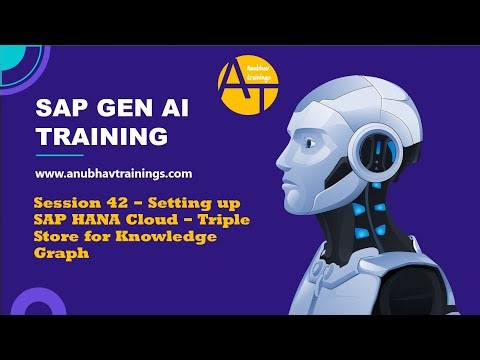 42 SAP Generative AI – Set Up SAP HANA Cloud for Knowledge Graph | Step-by-Step Guide