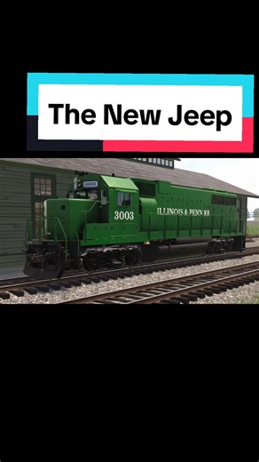 This mod for Railroader is absolutely beautiful. Down to the last detail inside and out. Other than using the in game trucks to help it move along the rails its completely built by one person. This and the new Virginian articulated locomotive will absolutely change the game 🚂 #railroader #mod #diesel #gp38 #train