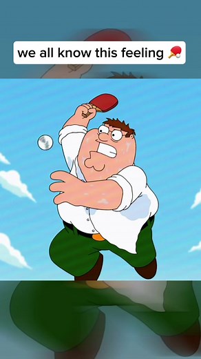 Hilarious Family Guy Ping Pong Moments with Peter Griffin