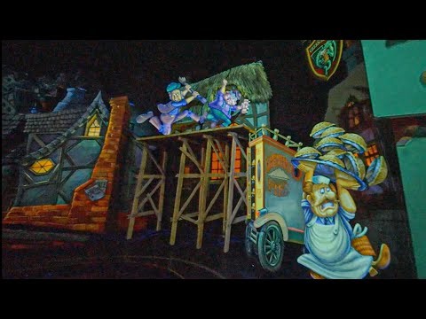 Mr. Toad’s Wild Ride 2026 at Disneyland - Full Rode Through with Wide Angle View