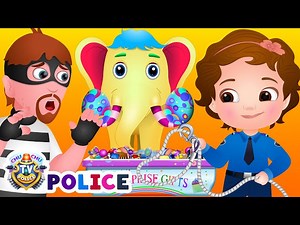 ChuChu TV Police Saving The Magical Elephant - ChuChu TV Police Fun Cartoons for Kids - Videos For Kids