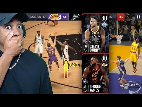 NBA LIVE MOBILE SEASON 3 GAMEPLAY! LeBron & Curry Are Unstoppable In Campaigns! Ep. 3