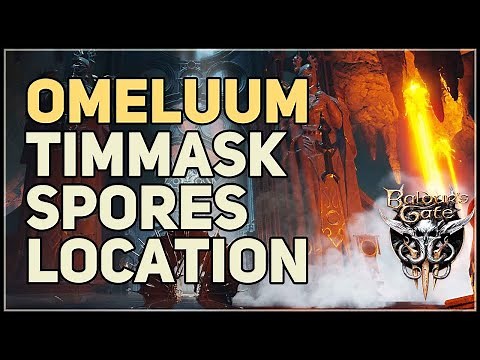 Timmask Spores Location Baldur's Gate 3 Omeluum Mushroom