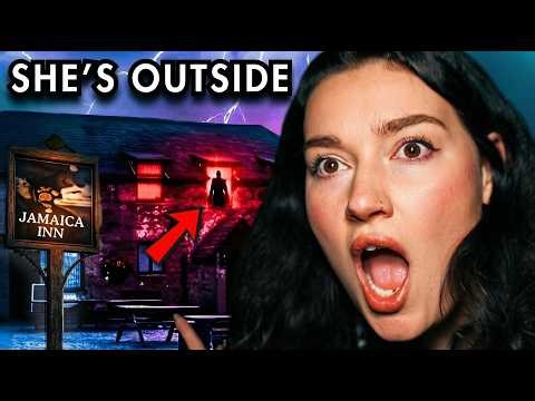 We Spent 24 HOURS at Britain's Poltergeist Pub Jamaica Inn | She Was Outside Our Door