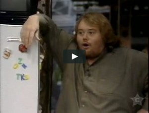 Tracey Ullman being interviewed by Ruby Wax.