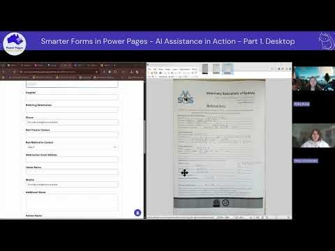 Smarter Forms in Power Pages: AI Assistance in Action - Part 1. Desktop