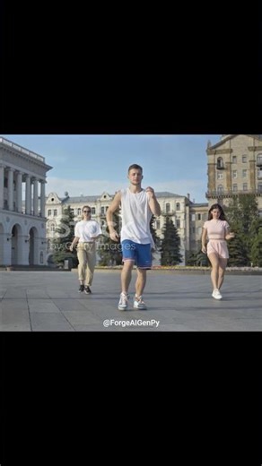 A bizarre dance where the choreography wildly shifts every four seconds, unpredictable performance.😭