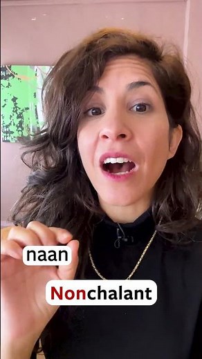 How to pronounce NONCHALANT