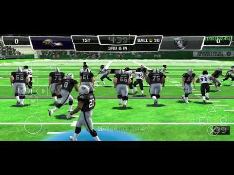 Madden NFL 12 PSP Game Gameplay ( PPSSPP Emulator ) 1080p