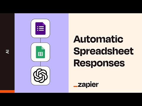 How To Create Spreadsheet Responses with AI and Google Forms