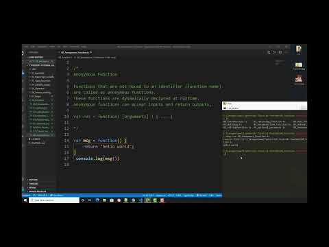 TypeScript Tutorial 23 Anonymous Function