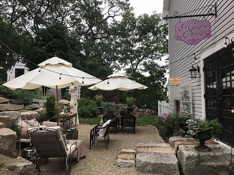 A DIY French Country Courtyard