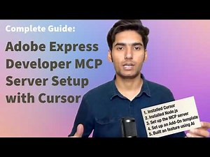 Complete Guide: Adobe Express Developer MCP Server Setup with Cursor