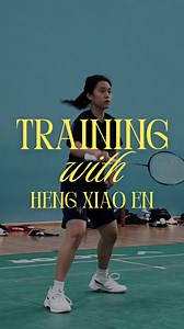 6.5K views · 47 reactions | TRAINING DAY – Heng Xiao En Hard work, sharp focus, no excuses. Heng Xiao En brings her A-game to every drill and every drop.  #TrainingDay #HengXiaoEn #SingaporeBadminton #BadmintonGrind | I Love Badminton - Singapore Badminton Association | Facebook