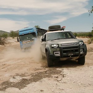950K views · 8.8K reactions | New Land Rover Defender. Capable of Great Things. The New Defender features a unique monocoque architecture that gives it triple the torsional rigidity and a towing capacity of 3 500 kg, giving it immense towing capability even across the sandy and punishing terrains of Namibia. Know more: https://bit.ly/2RBoHXZ #LandRover #Defender #CapableOfGreatThings | Range Rover | Facebook