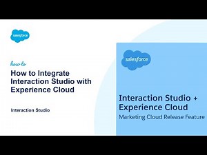 How to Integrate Marketing Cloud Personalization with Experience Cloud