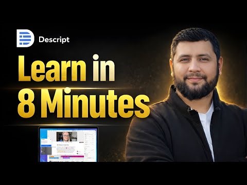 How to Use Descript for Video Editing (Tutorial for Beginners 2026)
