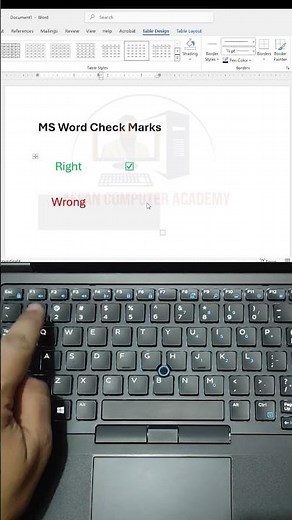 Insert Check Mark in MS Word Using Alt + X | Easy Trick