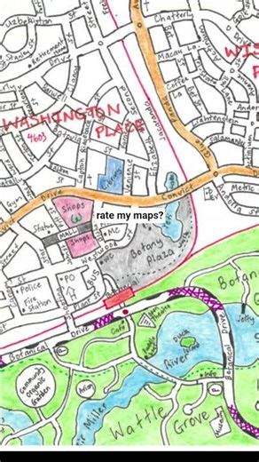 Drawing Maps IS Art 🎨 😍 #mapping