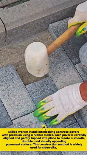Perfect Interlocking Paver Installation | Professional Block Paving Technique