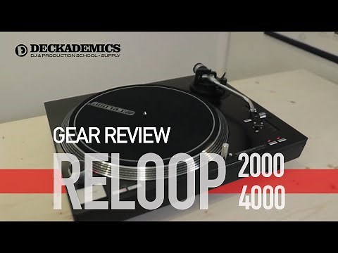 Reloop RP-2000 & 4000 MK2 Turntables Full Review by Cool Hand Lex | #YCDP | Deckademics