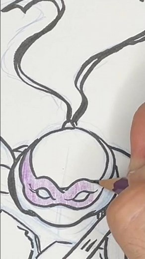 Watch my Donatello Drawing - TMNT 🐢