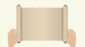 Hand Open Old Ancient Scroll Copyspace Stock Footage Video (100% Royalty-free) 3427839553 | Shutterstock