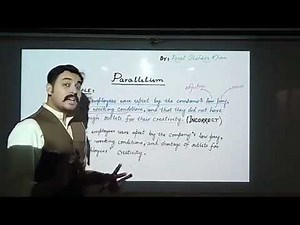 Parallelism / Parallel Structures (Easy tips) By Sir SHAHBAZ