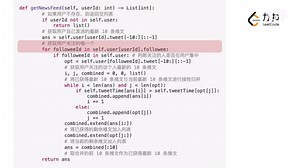 LeetCode 力扣官方题解 | 355 设计推特