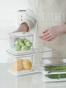 Watch blitzlabs Refrigerator Organizer Bins on Amazon Live